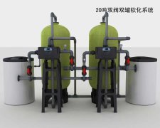 20T雙閥雙罐軟化系統